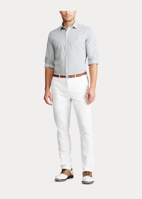 Men's Ralph Lauren Performance Stretch Shirts | 906125EKT